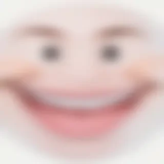 transparent happy face
