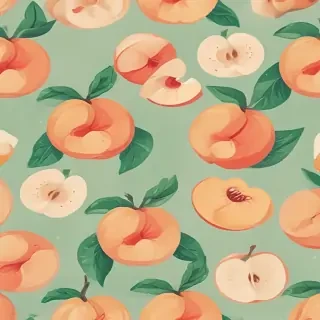 cute peach background