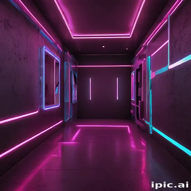 neon background aesthetic