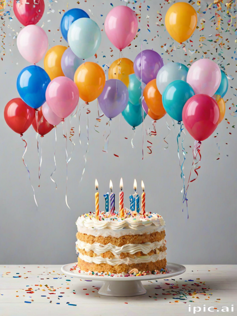 happy birthday transparent background
