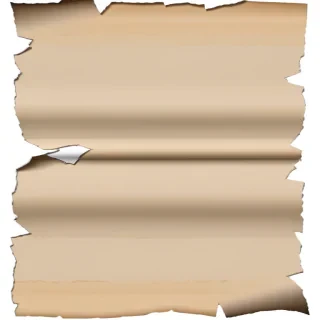 torn paper transparent