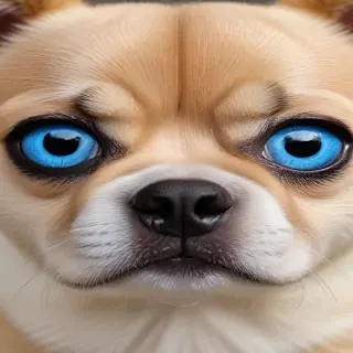 ojos azules breed