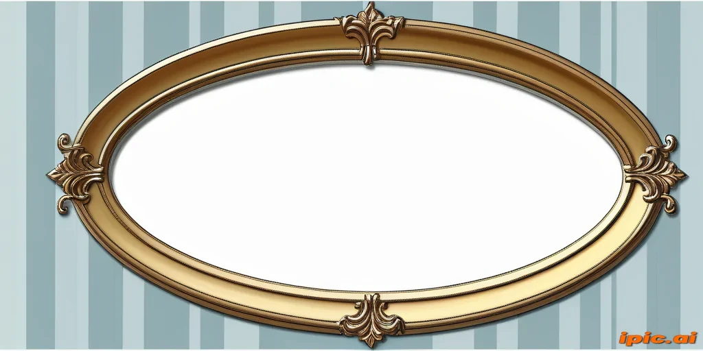oval frame clipart