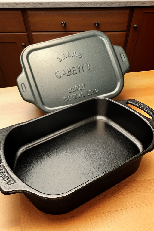 cast iron loaf pan with lid