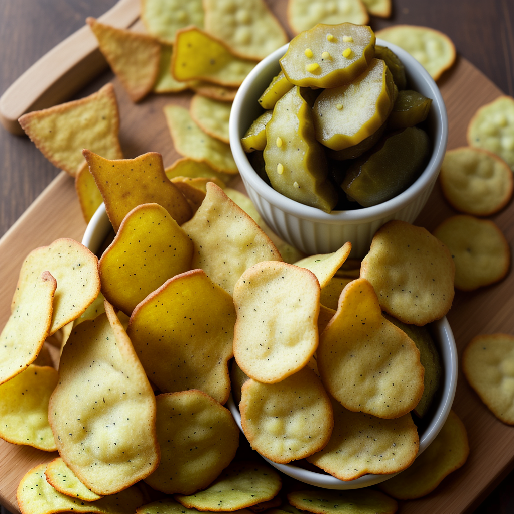 bread and butter pickle chips