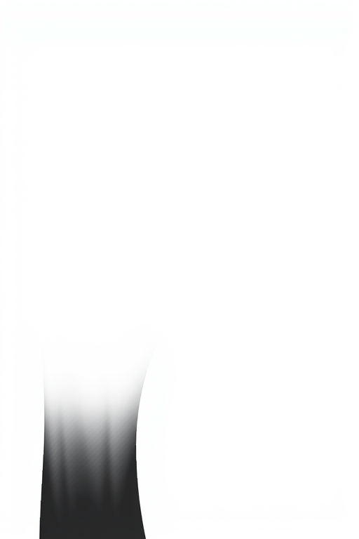 Generate an abstract black silhouette on a plain white background, f/1.8 aperture, 50mm lens, ISO 100, shot from a slight above angle, using a DSLR camera for high clarity and sharpness.