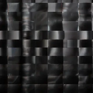 black checkered background