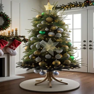 transparent christmas tree