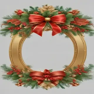 christmas frame clip art