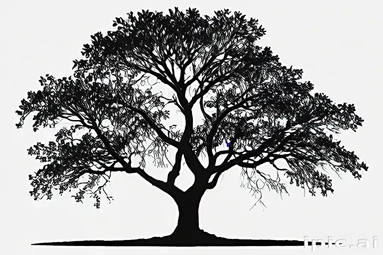 tree png silhouette