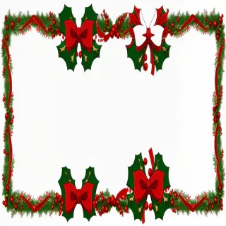 christmas clip art frames