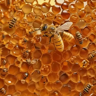 honey background