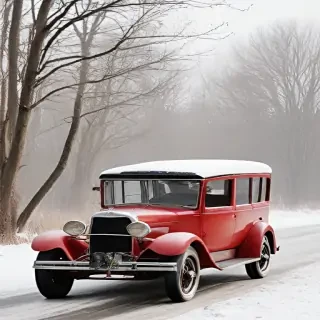 vintage winter pictures