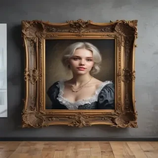 transparent photo frame