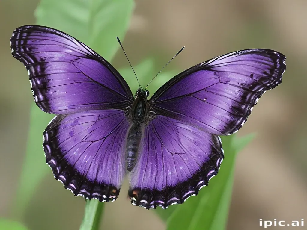 purple butterfly