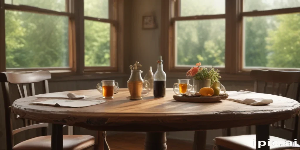 background of table