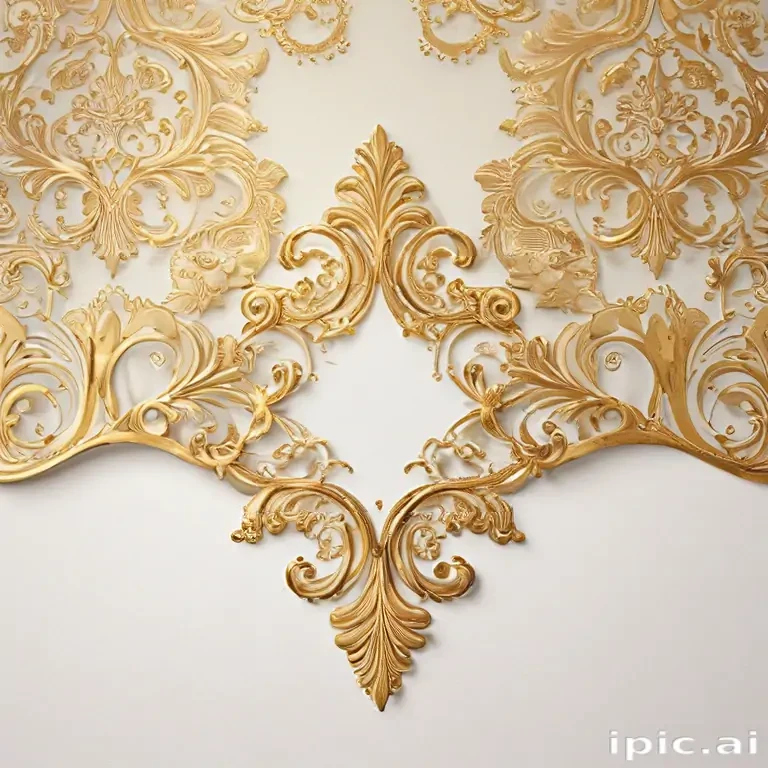 elegant white and gold background
