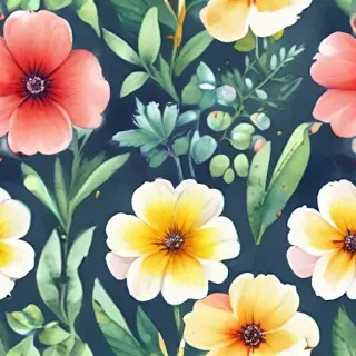 flower watercolor background