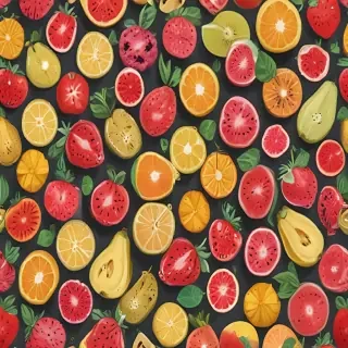 aesthetic fruit background