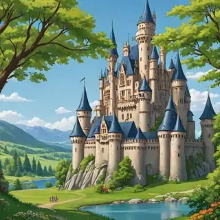 cartoon castel