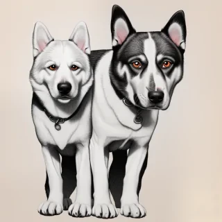 dog illustration