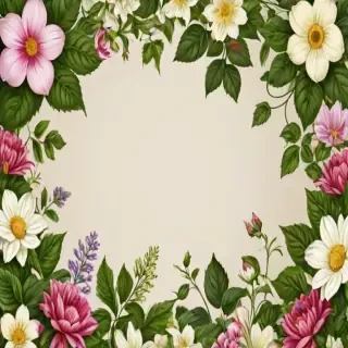 floral frame