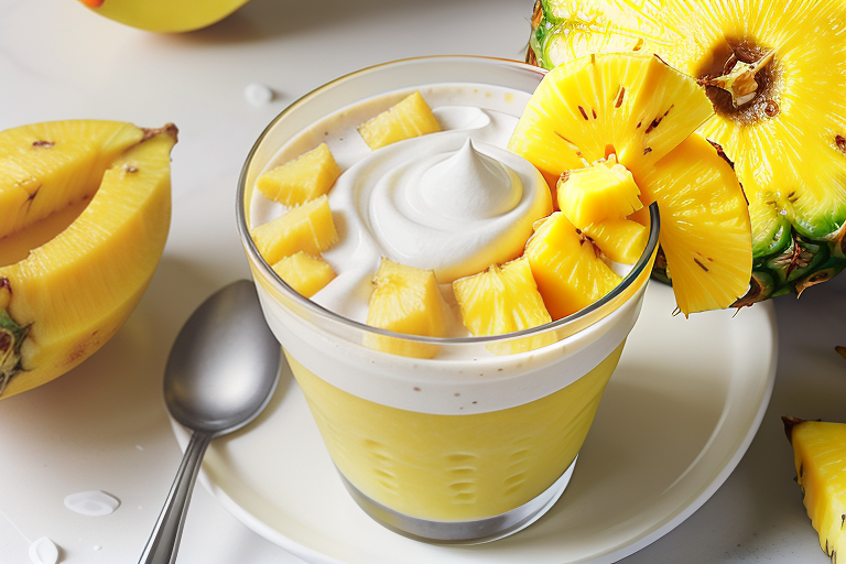 smoothie king greek yogurt pineapple mango