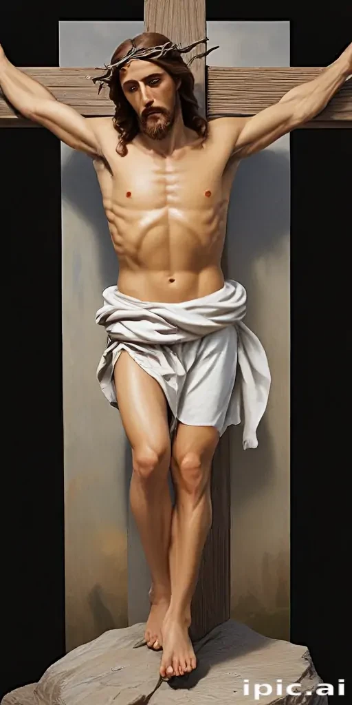 jesus on the cross clipart