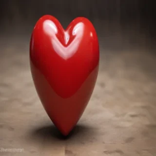 red heart