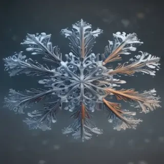 snow flake png