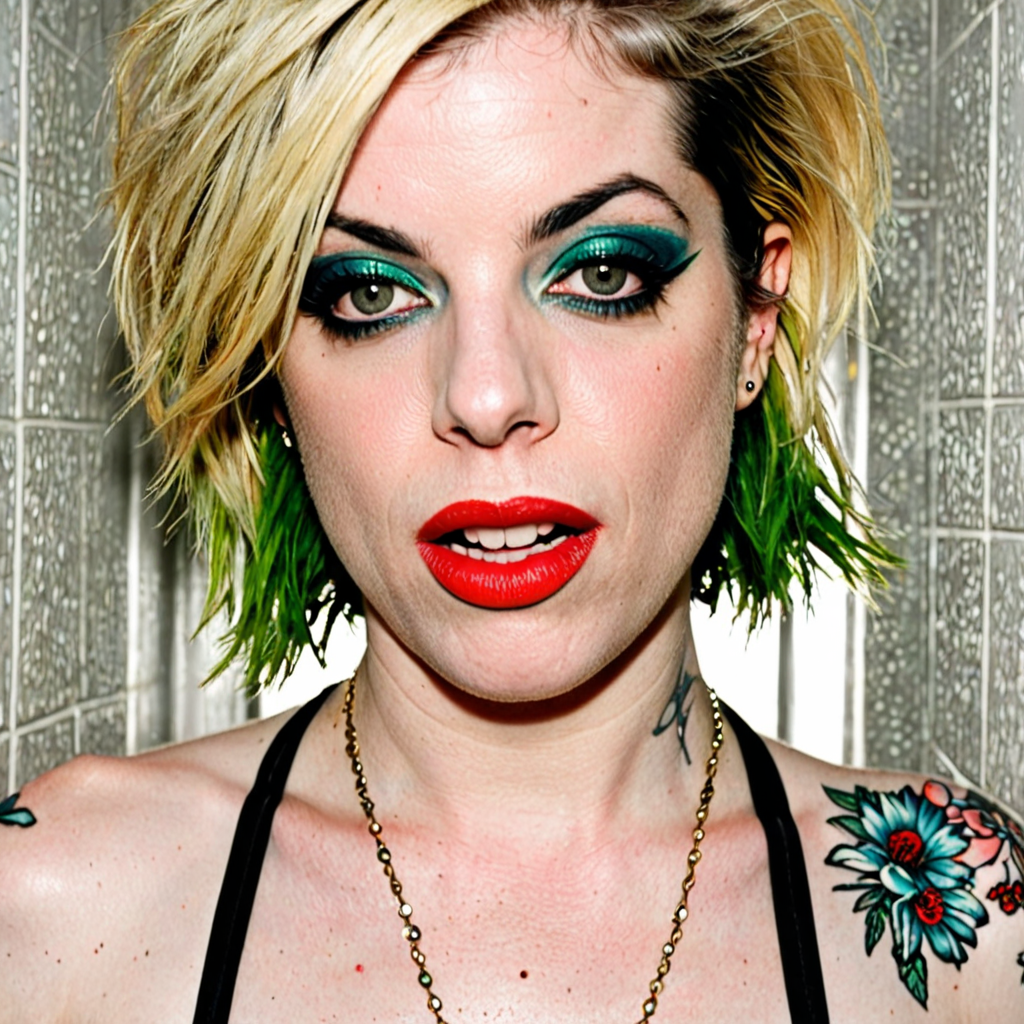 Brody Dalle bathroom mouth