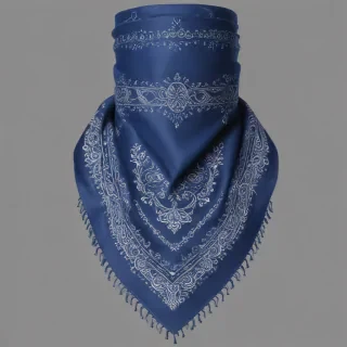 blue bandana png