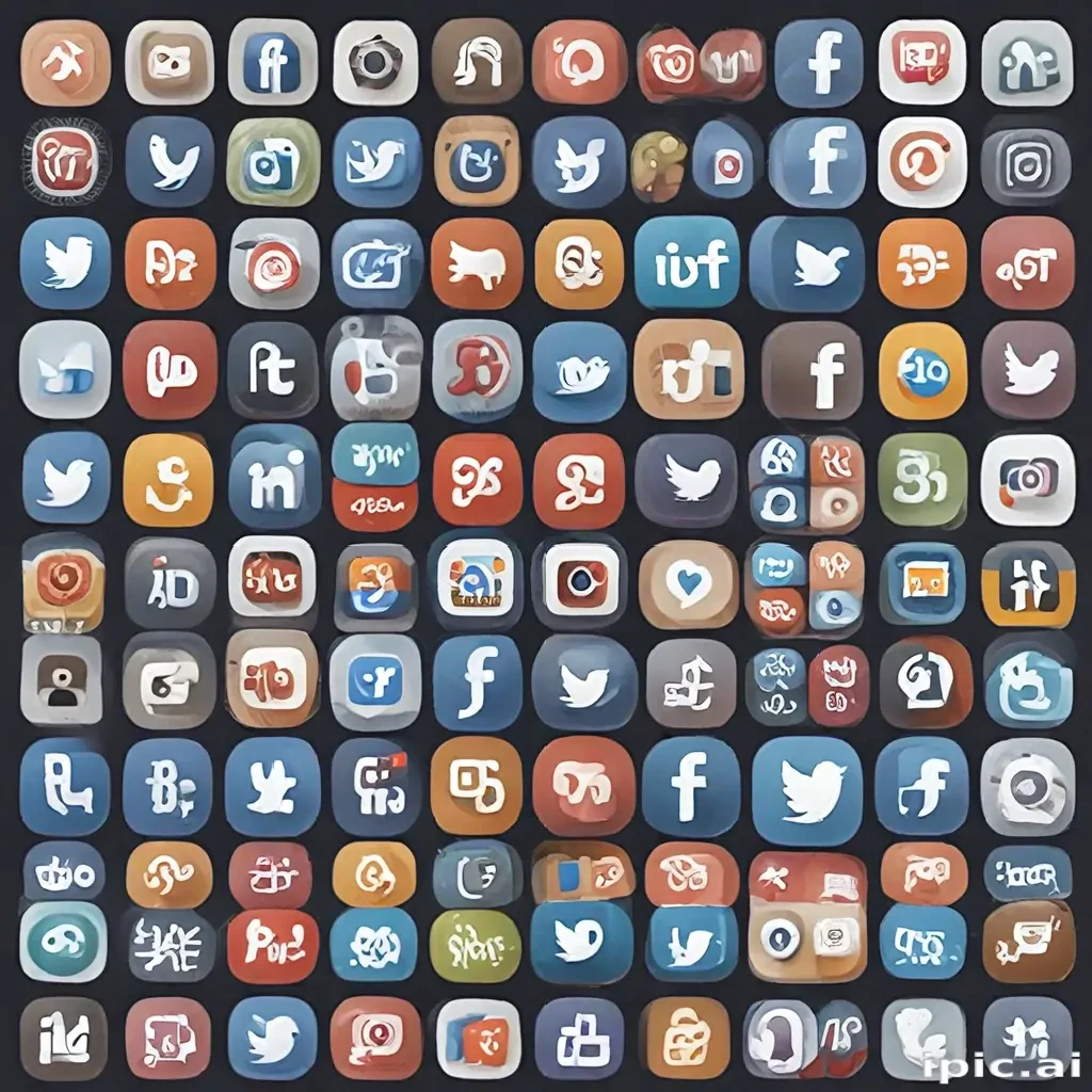 social media icons