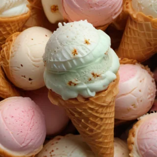 ice cream cone photo