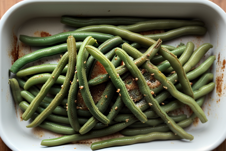 oven roasted frozen green beans