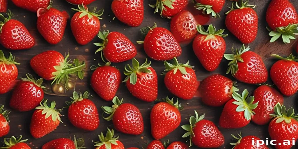 strawberry wallpaper iphone