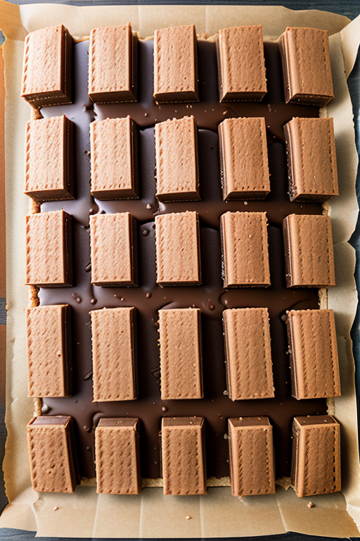 chocolate peanut butter wafer bars