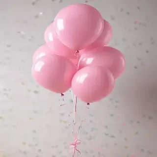 pink balloons png