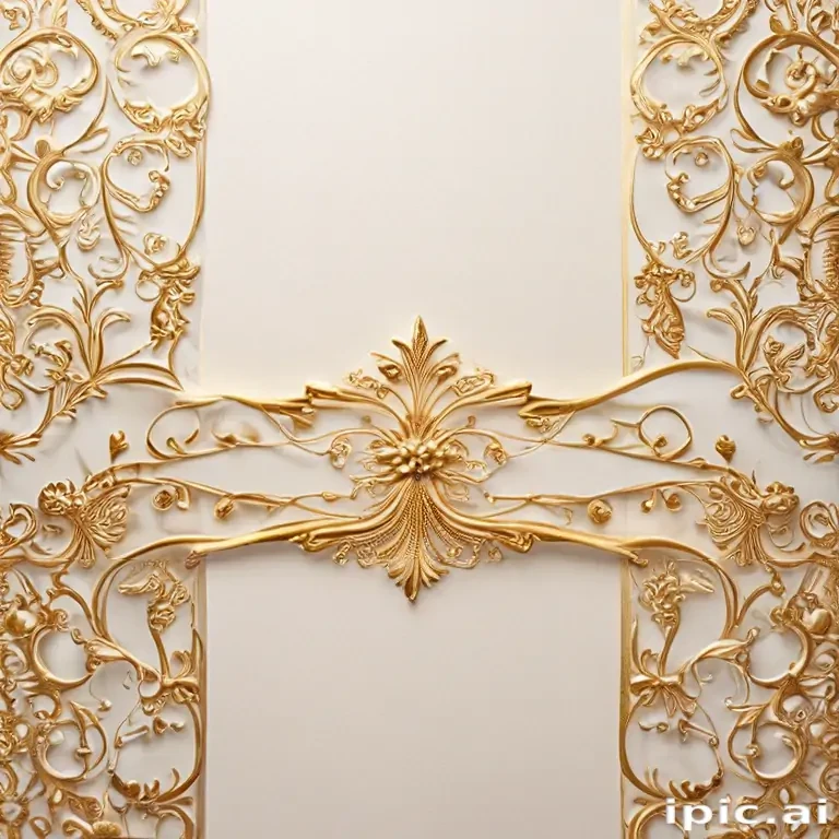 elegant white and gold background