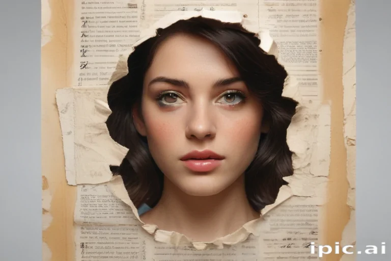 torn paper transparent