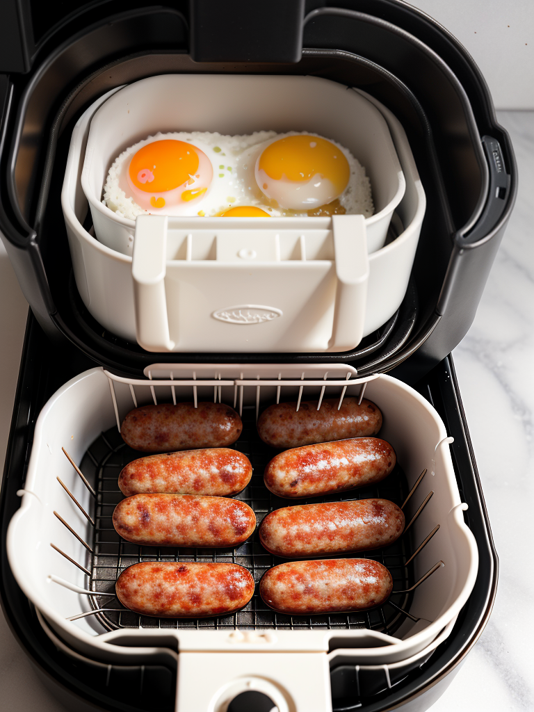 frozen breakfast sausage air fryer