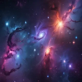 space galaxy background