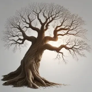 tree drawing png