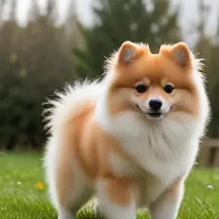spitz dog