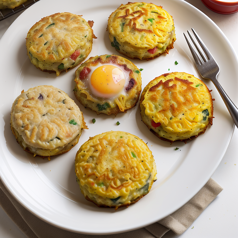 breakfast casserole hash brown patties