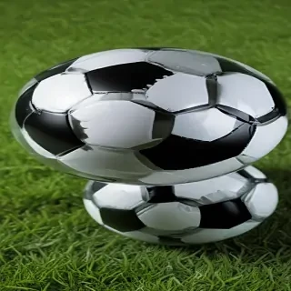 transparent soccer ball