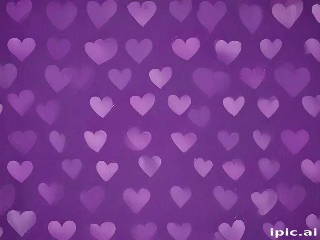 purple hearts wallpaper