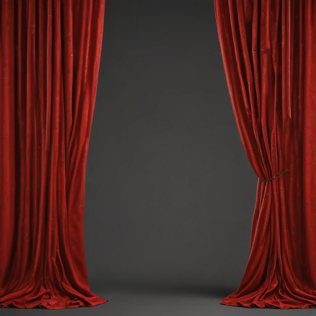 red curtain png