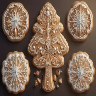 holiday cookie clipart