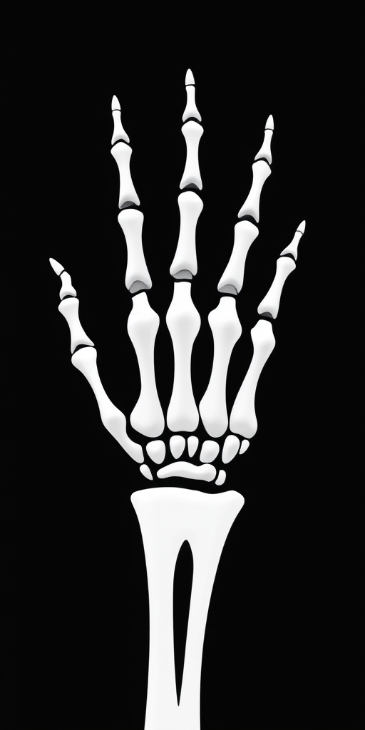 skeleton hands png